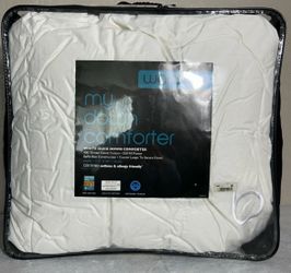 Bloomingdale's My Down Comforter White Duck Down King Size warm new