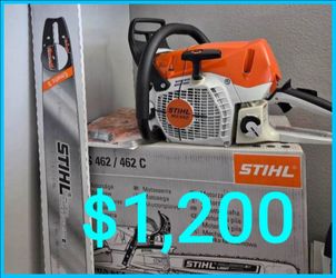 Stihl ms 462 C Gas Chainsaw New