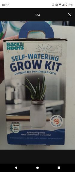 Back To The Roots Self-Watering Grow Kit Succulents & Cacti Hydroponic System