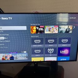 ONN 50 CLASS ROKU + TV STAND