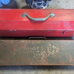 Two Vintage Toolboxes 