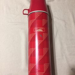 Vintage 70’s Thermos Bottle Hot/ Cold