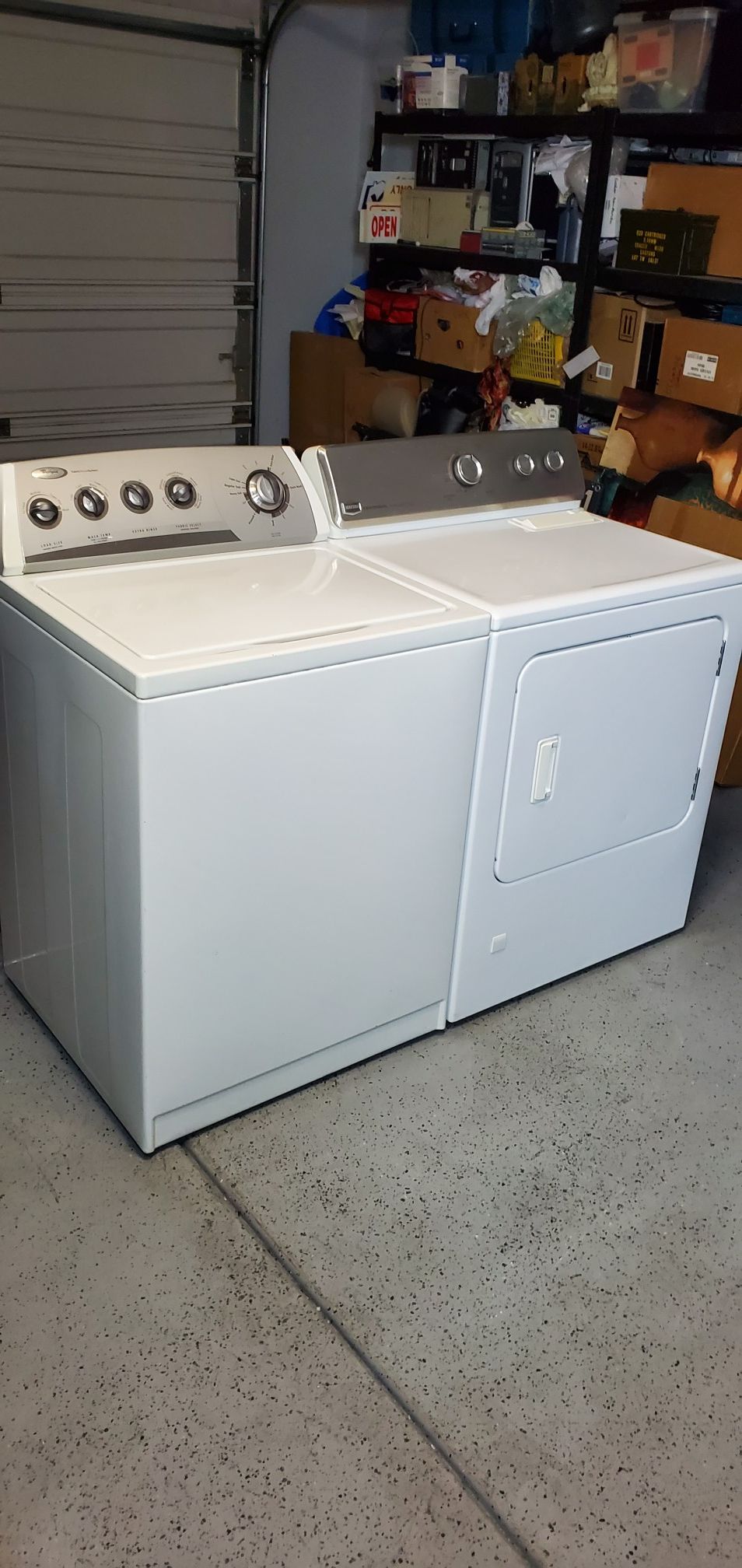 Whirlpool Washer And Maytag Centennial Gas Dryer for Sale in Ontario