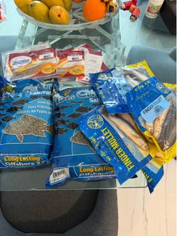 Prepackaged Bait and chum