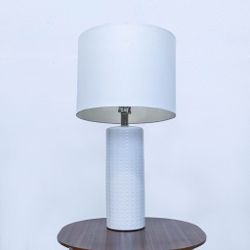 Dimpled Ceramic Table Lamp