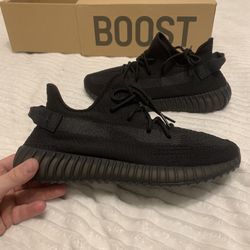 Adidas Yeezy 350 V2 Static All Black Non-reflective