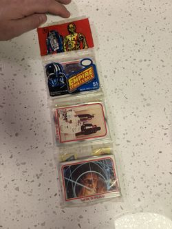 Vintage Star Wars Cards
