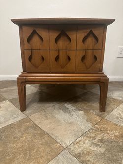 Vintage Mid-Century Wood Nightstand / Accent Cabinet – $120 OBO