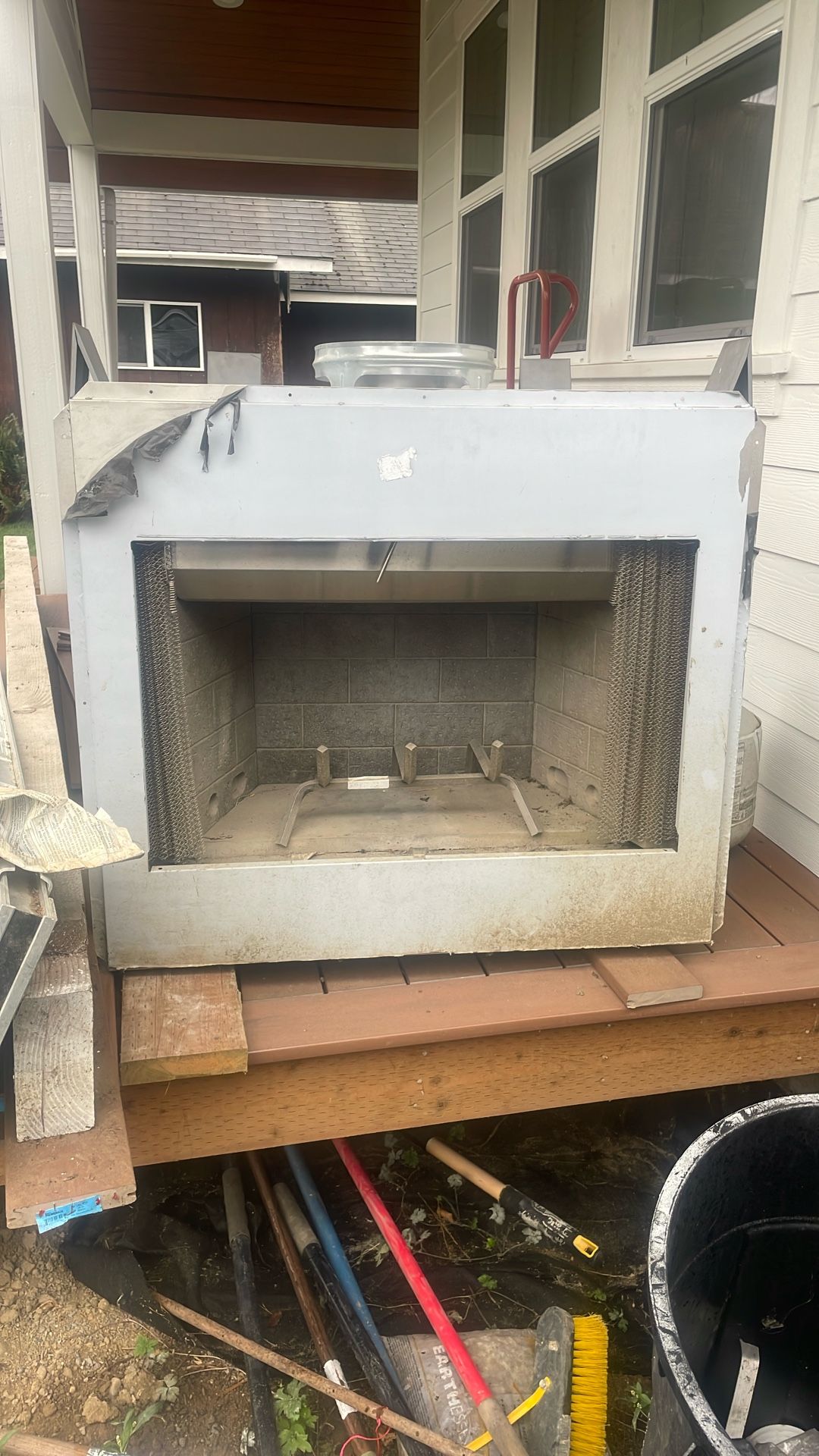Tuscan 36P2 Outdoor Fireplace Unit