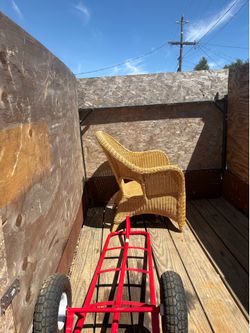 Rattan wicker chair