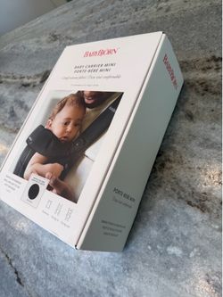 BabyBjörn Baby Carrier Mini — Brand New, Never Used, Still in Box.