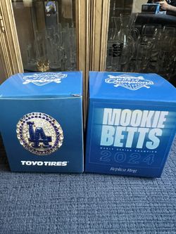 Mookie Betts World Series Champion Ring