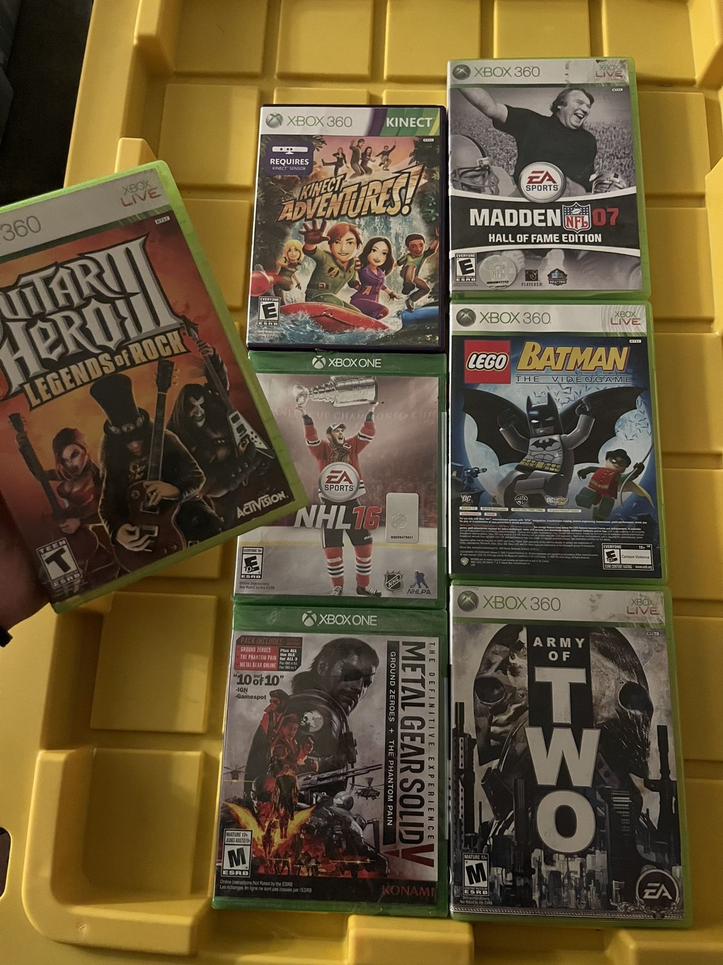 Xbox 360 And Xbox 1 Video Games