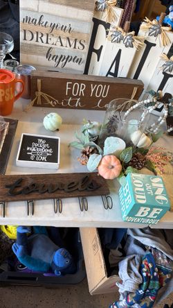 Fall And  Christmas Decor