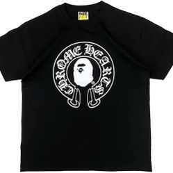 bape x chrome hearts t-shirt size XXL