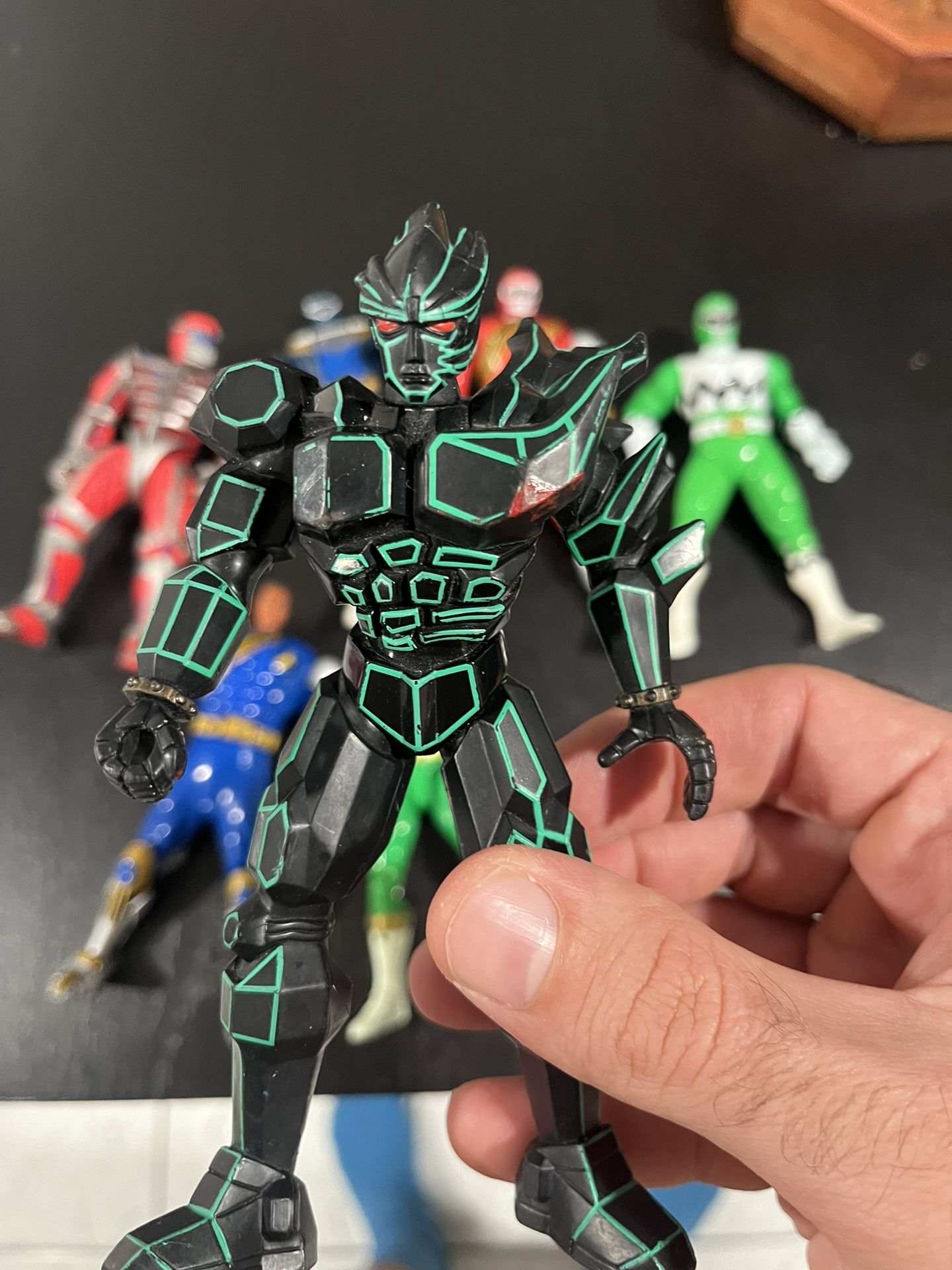 Vintage Power Ranger Action Figures