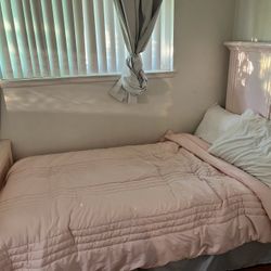 Pink Twin Bed Frame 