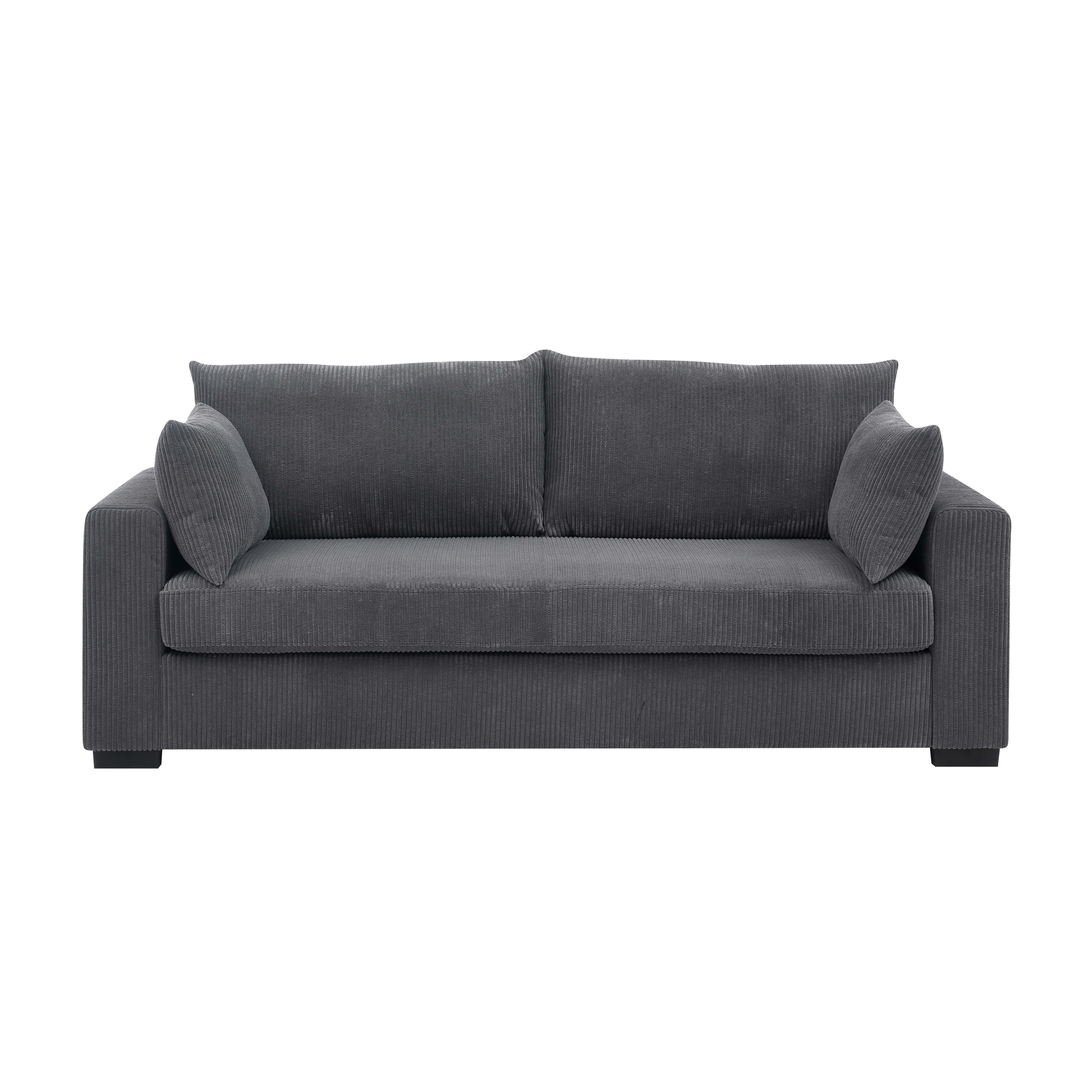 Coastal Haven Corduroy Sofa