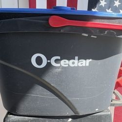 O-Cedar RinseClean Spin Mop & Bucket System | Clean with Clean Water | Removes 99% of Bacteria