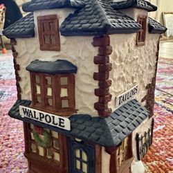 Dept. 56 Heritage Village Collection – Dickens’ Village Series “Nicholas Nickleby Cottage” (#5925-0) Hand-painted porcelain. Includes original box + S