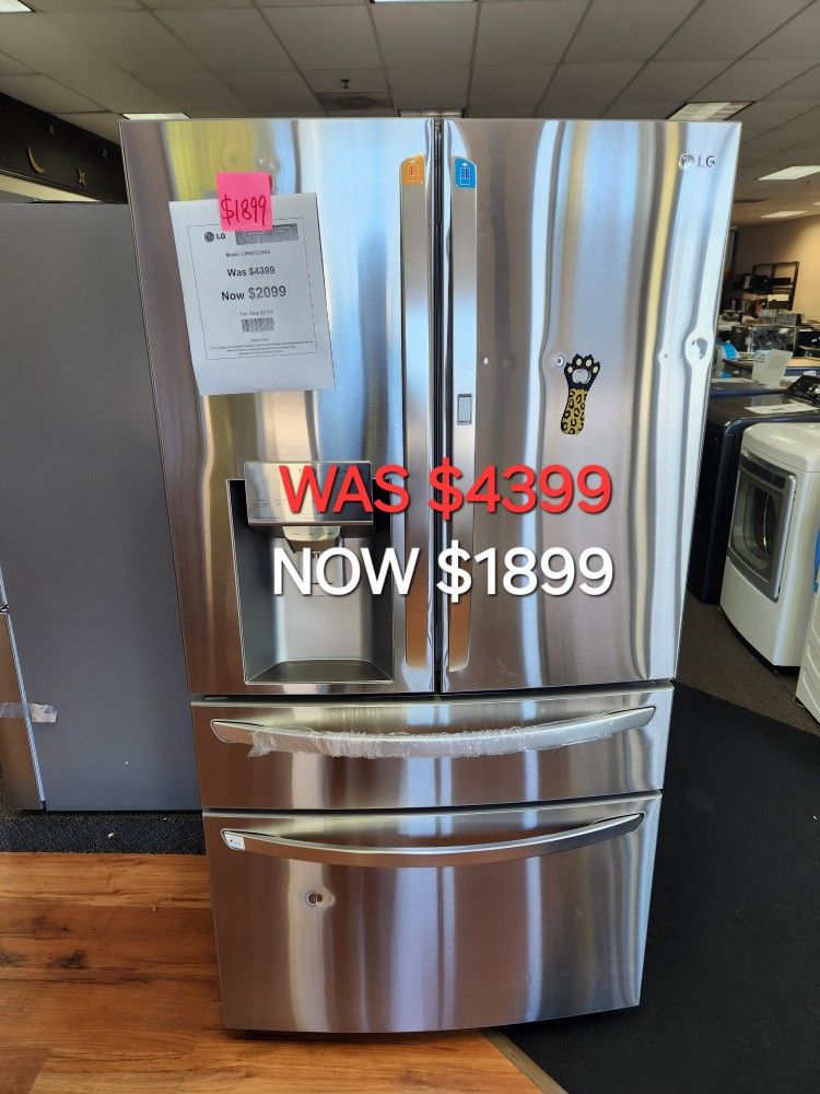 23 Cu. Ft. Smart Wifi Enabled Counter Depth Refrigerator With Craft Ice Maker