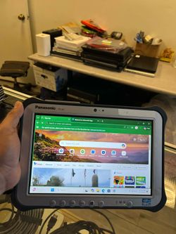 Panasonic FZ-G1 laptop/tablet touchscreen I5-3437 @ 1.90ghz  8GB RAM  180 GB SSD  WIN 11 pro.  No trades, pick up only