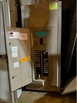 200 Amp Electrical Panel with Breakers