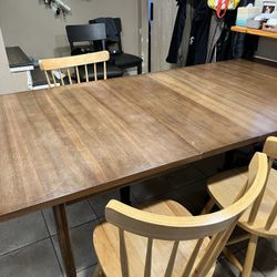 Expandable family dining table 