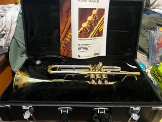 Brass Trumpet with Hard Case