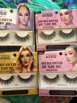 New kiss X Meredith Duxbury eyelashes