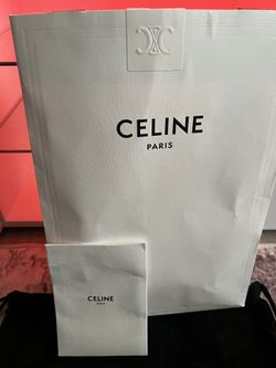 Limited Unisex celine embroidedred knit beanie