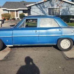 1966 4 Door Chevy Nova For Parts