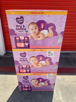 Parents choice dry & gentle diapers size 2