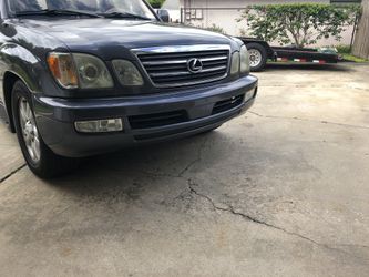 Lx470 front bumper