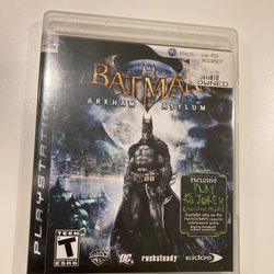 Batman Arkham Asylum (PS3)