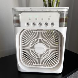 Portable 3 Speed Fan With Evaporator Cooling