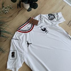 France 2026 World Cup Away Soccer Jersey Jordan FFF White Football Shirt NWT ( Mundial Camiseta De Futbol )