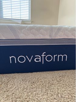 Novaform 13” king size Mattress ( advanced gel memory foam)