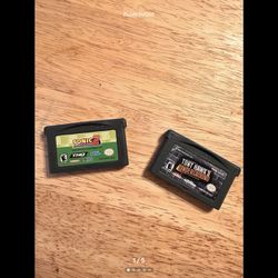 Sonic two advance and Tony Hawks underground for Game Boy advance Lot