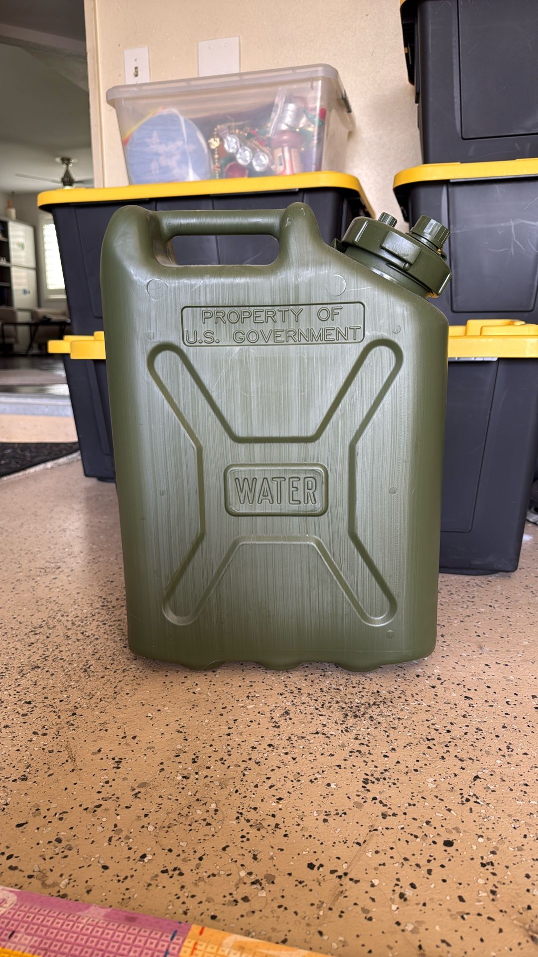 5 Gallon Water Can