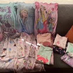 Girls Size 6 Pajamas and Robes