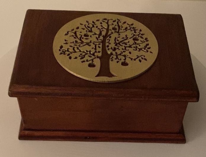 Hand Crafted Wooden Trinket Box