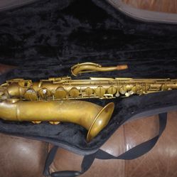 Vintage Tenor Saxophone. Rene Duval
