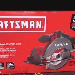 NEW SEALED IN BOX CRAFTSMAN V20 6-1/2 inch cordless circular saw AND Blade