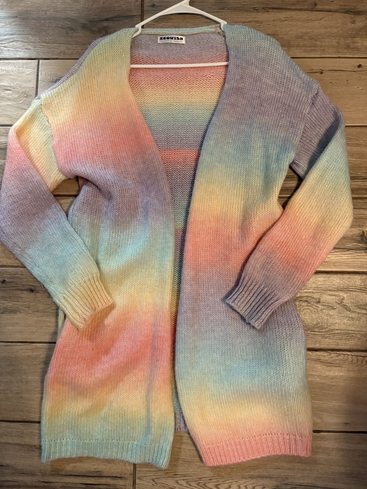 Large Rainbow Cardigan