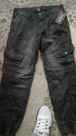 True religion cargo joggers sz 33