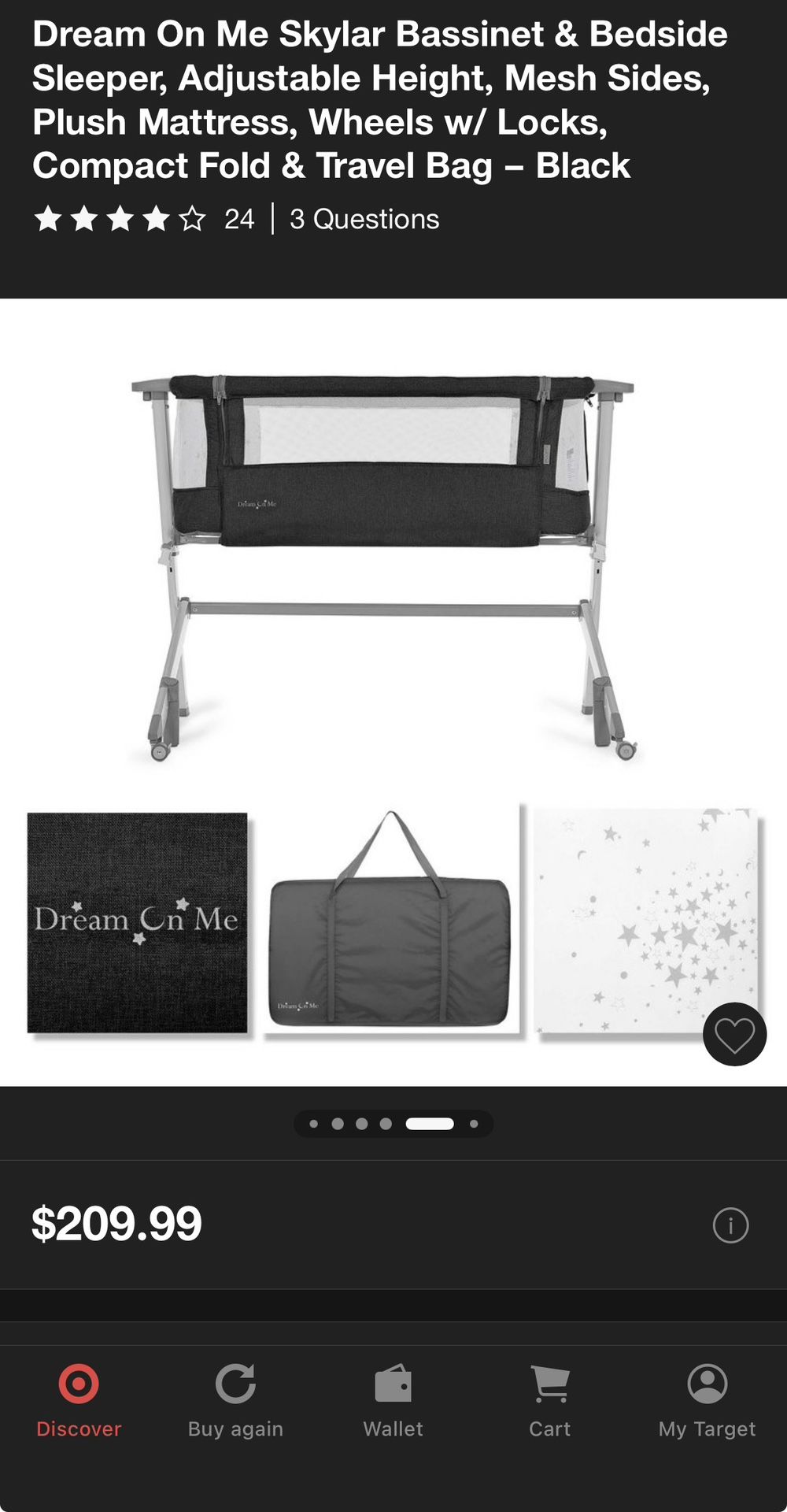 Baby Bassinet And Bedside Sleeper