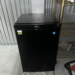 Black mini Fridge 