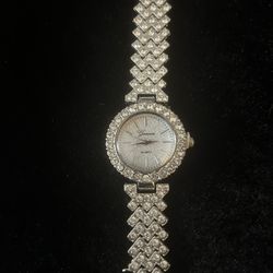 Woman’s Rhinestone Faux Diamond Watch For You Or Someone Special 
