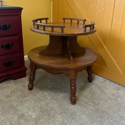 Vintage Mid-century Modern Tiered Side Or Coffee Table 